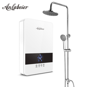 Chauffe-eau électrique instantané sans réservoir 6000W Anlabeier XD60 avec bouton tactile et écran LED, chauffage rapide pour hôtel et maison - Product Image 3