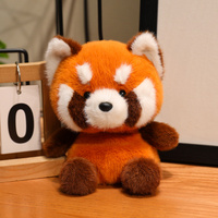Peluche Panda, Pingouin, Lapin, Jouet en Peluche Amusant de Petite Taille, Très Bon Marché, 17 cm, Assis sur le Bureau