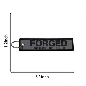 Nuevo Diseño Llavero de Regalo Tejido en China, Llavero con Etiqueta de Nombre, Llavero Jet Tag - Product Image 3