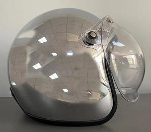 Casque ouvert unisexe DOT 3/4, nouveau casque de moto en ABS chromé ou électroplaqué pour toutes les saisons - Product Image 4