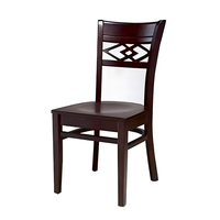 Mobilier pour hôtel et restaurant Chaise pivotante en bois massif Chaise haute rétro Tabouret de bar