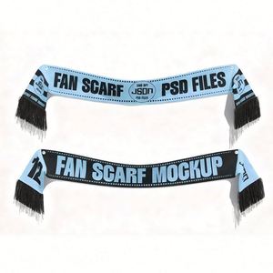 Bufanda de Fanático con Diseño Personalizado, Impresión de Logotipo Personalizado para el Evento de Fútbol 2026 en Norteamérica, Regalo Promocional, Venta al Por Mayor - Product Image 5