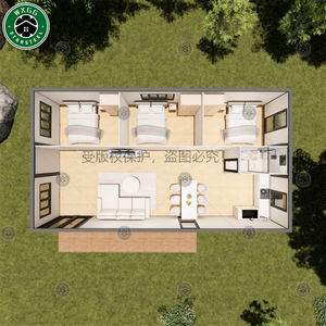 Casa Contenedor Expandible de 40 pies Directo de Fábrica, Villa Contenedor Personalizada con Estructura de Acero - Product Image 6