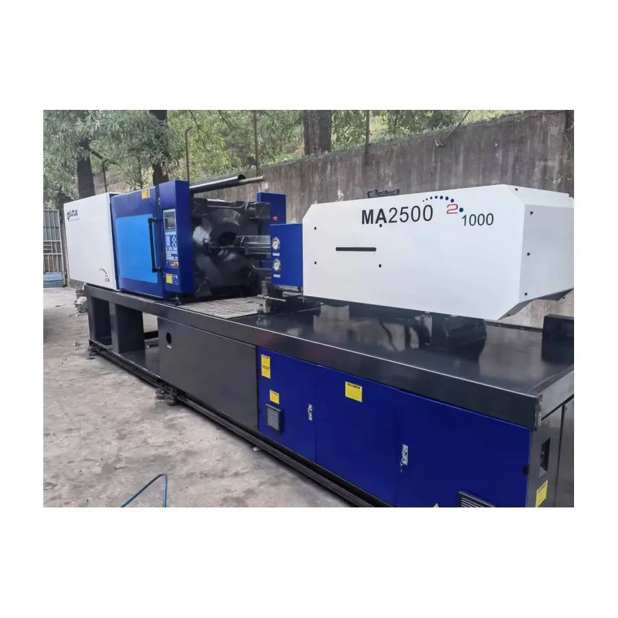 Mejor venta haitiano MA2500II máquina de moldeo por inyección 250 Ton servomotor horizontal máquina de moldeo de productos de plástico