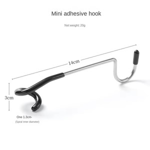 Gancho Multifuncional para Poste de Luz de Camping, Mini Gancho Antideslizante de Acero Inoxidable, Gancho de Almacenamiento Tipo Cola de Cerdo - Product Image 4