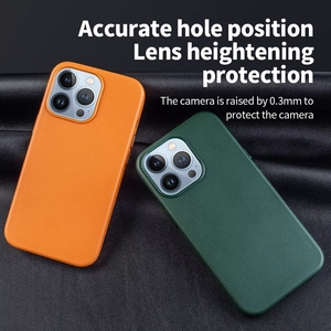 Anti-Drop ฝาครอบต้นฉบับนุ่มแม่เหล็กไร้สายชาร์จหนัง Pu <span class=keywords><strong>เคส</strong></span>โทรศัพท์สําหรับ <span class=keywords><strong>Iphone</strong></span> <span class=keywords><strong>14</strong></span> <span class=keywords><strong>Pro</strong></span> <span class=keywords><strong>Max</strong></span> - Product Image 4