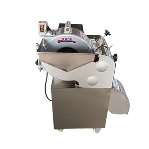 Machine multifonctionnelle de découpe en dés et en tranches pour légumes, fruits, concombres, gingembre, pommes de terre et carottes, prix usine - Product Image 4
