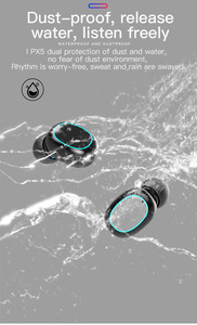 Audífonos N21 Tws con Linterna, Control Táctil, BT 5.2, con Micrófono, Auriculares Hifi, Mini Audífonos Deportivos Inalámbricos - Product Image 5