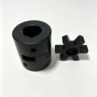 Accouplement flexible en L en fonte, accouplement d'arbre, accouplement à mâchoires, fabrication directe usine, OEM ODM, diamètre de trou personnalisé
