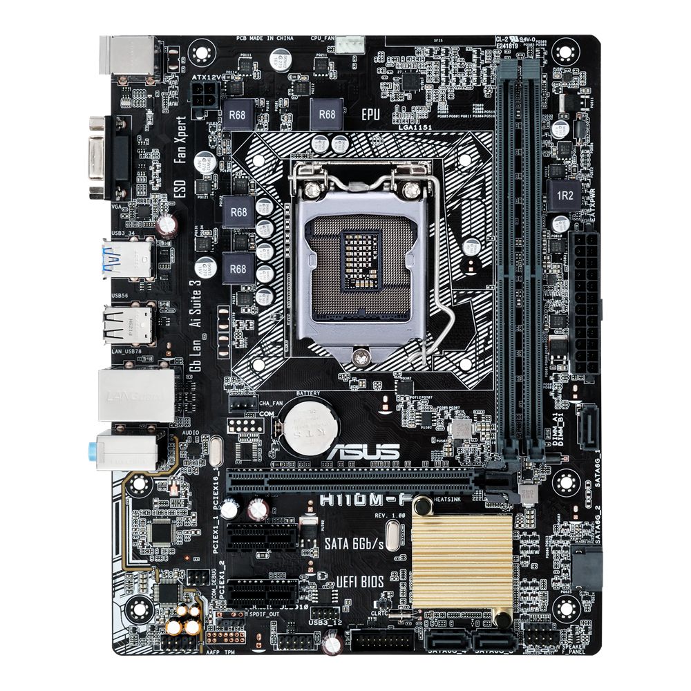 ASUS H110M-F