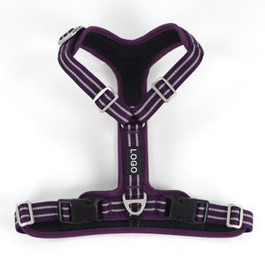 Arnês sem clipe para cães, colete macio acolchoado ajustável para animais de estimação, arnês para corrida e caminhada - Product Image 4