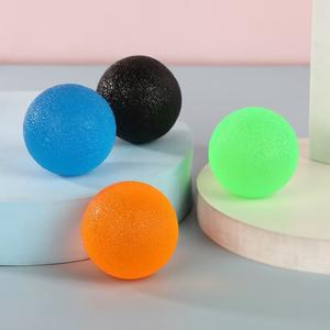 新品到着ラウンド<span class=keywords><strong>TPE</strong></span> & シリコーン手首ボールセラピーハンドマッサージ & ストレスリリーフグリップ指エクササイズボール - Product Image 2