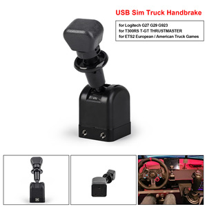 Frein à main USB pour jeux de course sur PC G27 G29 G923, joystick avec pédale de frein, compatible avec les contrôleurs de simulation de course - Product Image 3