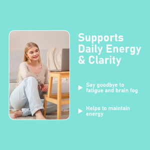 Cápsulas al por mayor para la salud femenina con polvo de arándano, energía mental y física, y apoyo para el estado de ánimo y el cerebro - Product Image 6