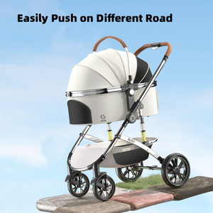 BELLO LD10PRO luxe Portable <span class=keywords><strong>Transport</strong></span> pour animaux de compagnie poussette pliable <span class=keywords><strong>chien</strong></span> <span class=keywords><strong>chariot</strong></span> 4 roues Oxford fer matériel étanche confortable grand - Product Image 2