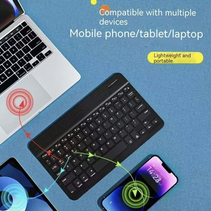 Penjualan laris nirkabel Mini Universal untuk Keyboard <span class=keywords><strong>Bluetooth</strong></span> Tablet baru dan Keyboard kompatibel dengan ponsel - Product Image 5