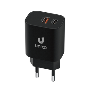UnicoデュアルUSB高速モバイル充電器15.5W/18W PD 25W <span class=keywords><strong>2</strong></span>ポート壁充電器スマートフォンカメラ用イヤホン5V/3A出力耐火C - Product Image 3