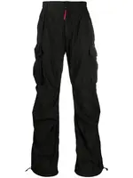 品質カジュアルファッションデザインカスタムロゴルーズカーゴパンツ巾着ポケット防水タクティカルストリートブラックナイロンパンツ