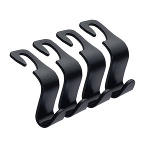 Araba kafalık askılı kancalar PP süper yük taşıyan evrensel oto SUV çanta bakkaliye için arka koltuk kancalar çanta mont şemsiye - Product Image 1