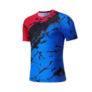 Camisa deportiva de secado rápido para hombre y mujer, camisa con impresión de sublimación DTG, 2023 poliéster y Spandex, 180g, Spider, unisex - Product Image 1