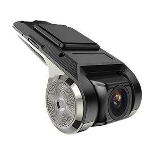 كاميرا DVR جديدة للسيارة Full HD 1080p بمنفذ USB ونظام ADAS، داش كام بكاميرات مزدوجة ومسجل فيديو صندوق أسود - Product Image 1