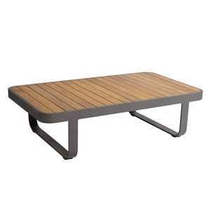 Muebles de Jardín de Lujo a Precio Accesible, Sofá Seccional Esquinero para Patio, Muebles Modulares en Forma de L para Exteriores, Juego de Sofás de Madera de Teca y Aluminio - Product Image 6