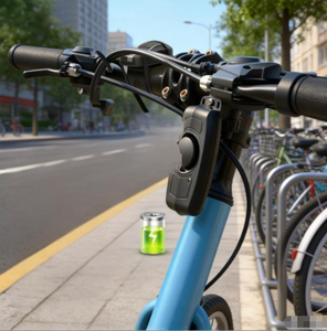 <span class=keywords><strong>Alarma</strong></span> de Vibración con Control Remoto Inalámbrico y Carga USB, Bocina para <span class=keywords><strong>Bicicleta</strong></span>, <span class=keywords><strong>Alarma</strong></span> Antirrobo de Vibración para Coche Eléctrico y Hogar - Product Image 4