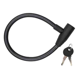 Antivol câble acier pour vélo - Combinaison + Clé 0.4-1.2m*12mm pour Vélo Électrique Moto Vente Directe Usine MOQ 50 - Product Image 3