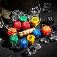 Dés de décision D&D en acrylique personnalisables et durables pour les jeux de société et les promotions pour 9+ joueurs