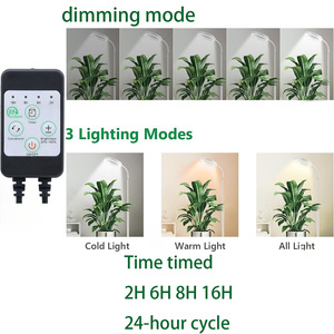 Lámpara LED de Espectro Completo para Cultivo, Mini Lámpara de Mesa para Plantas de 20W, de Aluminio, para Plantas Pequeñas, Suculentas, Pimientos, Balcón, Hogar - Product Image 2