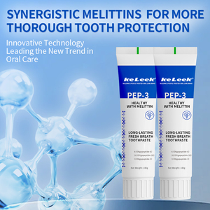 <span class=keywords><strong>Pasta</strong></span> Dental KeLeek PEP-3 Saludable con Melittina, Limpieza Profunda, Portátil, <span class=keywords><strong>Aliento</strong></span> Fresco Duradero, Cuidado Bucal Natural, Tubo <span class=keywords><strong>de</strong></span> 100g - Product Image 2