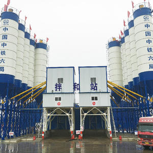 New 60m3 Portable Automatic Dry Mixer Ready Mixing Plants Mobile <b>Concrete</b> Batching Plant for Sale - Product Image 3