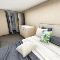 Nouvelle conception de cabine modulaire préfabriquée de luxe extensible, type conteneur Apple, pour bureau mobile, maison, bâtiment, centre commercial extérieur et hôtel, étanche