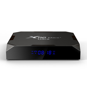 Nuevo reproductor de medios OEM Android 11 <span class=keywords><strong>Amlogic</strong></span> S905x4 x96 max plus 4GB 32GB Dual WIFI BT Andrroid TV Box - Product Image 1