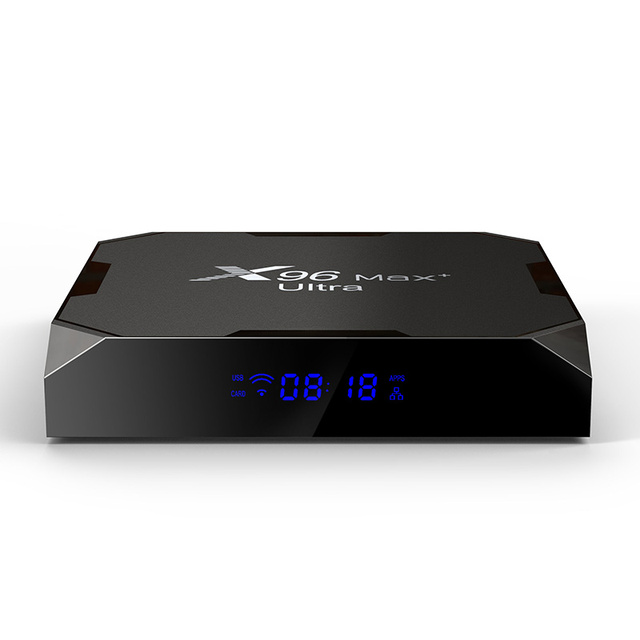 New Media Player OEM Android 11 Amlogic S905x4 X96 Max Plus 4GB 32GB Dual WIFI BT Andrroid TV Box