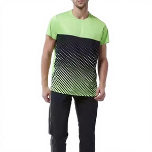 Camiseta Deportiva Personalizada para Hombre, Sublimada, de Secado Rápido, Transpirable, Tejido de Punto, Sensación de Algodón 100%, Poliéster - Product Image 3