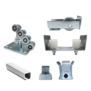 2021 New Design Heavy Duty 8 Carriage Wheels Sliding Cantilever Gate Door Hanging Roller Kit