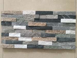 Decoración de pared Azulejo de ladrillo de pared exterior antiguo clásico Azulejo de ladrillo gris antiguo - Product Image 3