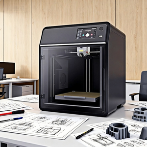 High-quality <b>3D</b> <b>Printer</b> Large Build Volume with 300mm/s Speed Smart AI Function Dual Extruder Industrial Acceleration - Product Image 5