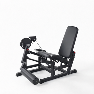 Máquina Comercial para Extensión y Flexión de Piernas con Carga de Placas, Equipo de Gimnasio y Fitness ST-HN005, Peso Máximo del Usuario 150 kg - Product Image 1