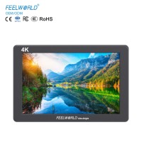 Moniteur d'appareil photo FEELWORLD P7 – Vente en gros usine – 7 pouces, 2200 nits, visible en plein jour, conception robuste en aluminium avec personnalisation de l'écran