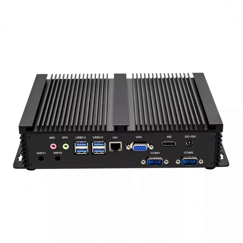 Mini PC industriel de 11e génération i7 1165G7 i5 1135G7, système sans ventilateur, ordinateur Barebone, 2xDDR4, emplacement Ram HD-MI, VGA, 7 x USB, wi-fi, nouveau