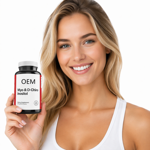 Envío Rápido, Marca Privada OEM/ODM/OBM, Mioinositol D-chiro Inositol, Apoyo a la Fertilidad en Adultos, 120 Cápsulas, Apoyo Ovárico - Product Image 3
