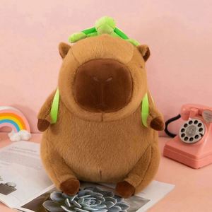 Venta al por mayor de lindos peluches de capibara de 30/40/50 cm, sin marca, creativos, muñecos de capibara sentados, figuras de animales de peluche con peso, juguetes de anime. - Product Image 6