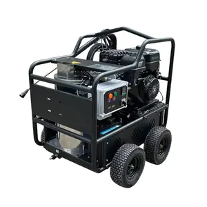 AMJET hot sale 3600PSI/250BAR commercial Gasoline-powered Hot and Cold Water High Pressure Washer
