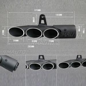 Tubo de Escape Universal TOCE para Motocicleta, Modificación Deportiva, CB1000, Gran Cilindrada, Chimenea Inclinada, 2 o 3 Orificios - Product Image 6