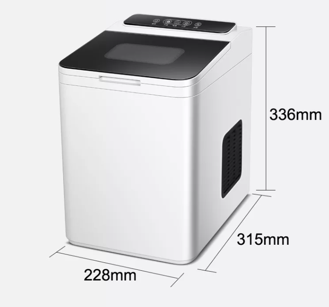 Aidear 12KG Countertop ice maker portable mini Home Ice Cube Maker Machine