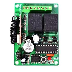 Récepteur 2 canaux 433 MHz avec 2 télécommandes pour les systèmes d'automatisation de la maison intelligente - Product Image 5