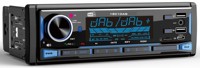 Radio Estéreo para Coche, Reproductor MP3 1DIN, Bluetooth, FM, AM, RDS, DAB + USB, SD, Conexión de Tarjeta TF, Función de Amplificador, ASF