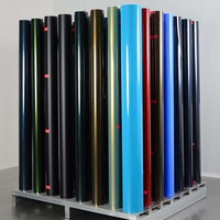 Film de protection de peinture TPU noir piano brillant, film de protection TPU USA résistant aux intempéries, film de protection changeant de couleur
